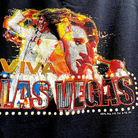 ⭐️🧵Men’s M “ELVIS: VIVA LAS VEGAS” Tee ((Excellent))🧵⭐️ - Picture 1 of 13